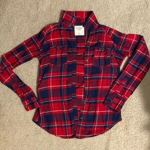 GUC Ambercrombie and Fitch Plaid Flannel Shirt